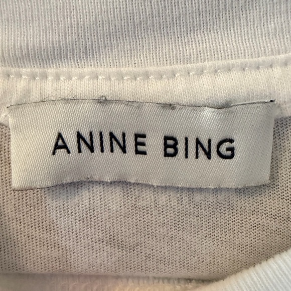 ANINE BING Avi Graphic Tee Mick Jagger.  Women’s size XS. - Picture 5 of 8